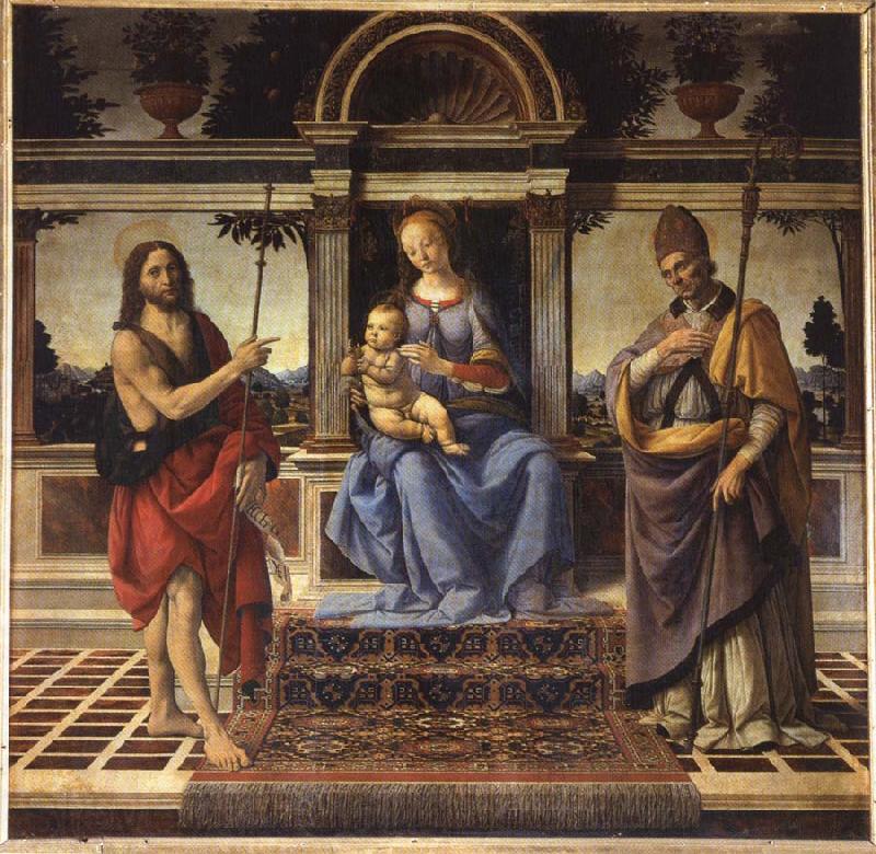 Andrea del Verrocchio Madonna di Piazza Spain oil painting art